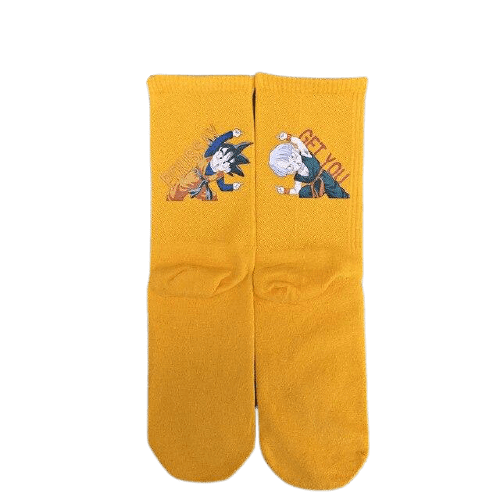 calcetines-dragon-ball-amarillos