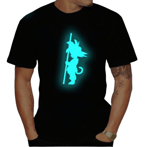 camiseta-dragon-ball-goku-fluorescente