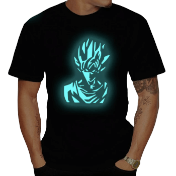 Camiseta Dragon Ball SSJ Fluorescente