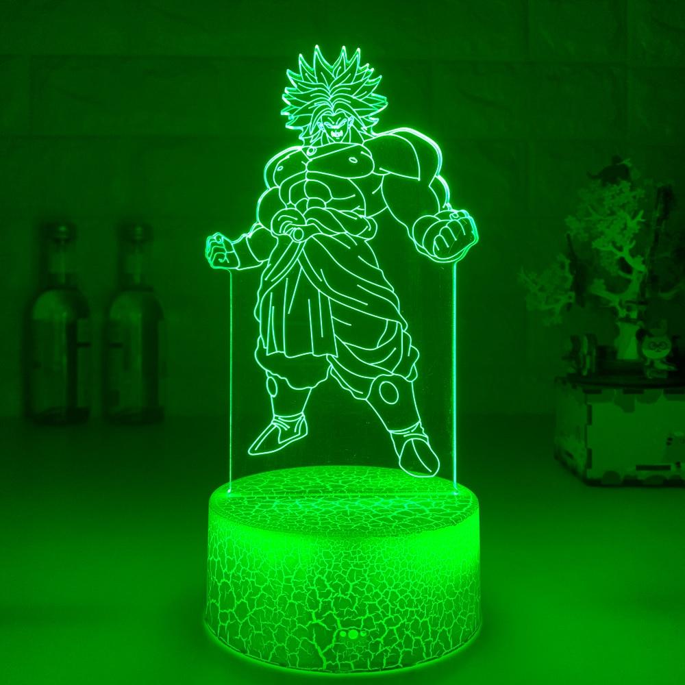 Lámpara LED 3D Goku - Dragon Ball